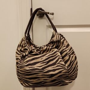 NWOT Zebra Print Women's Bag